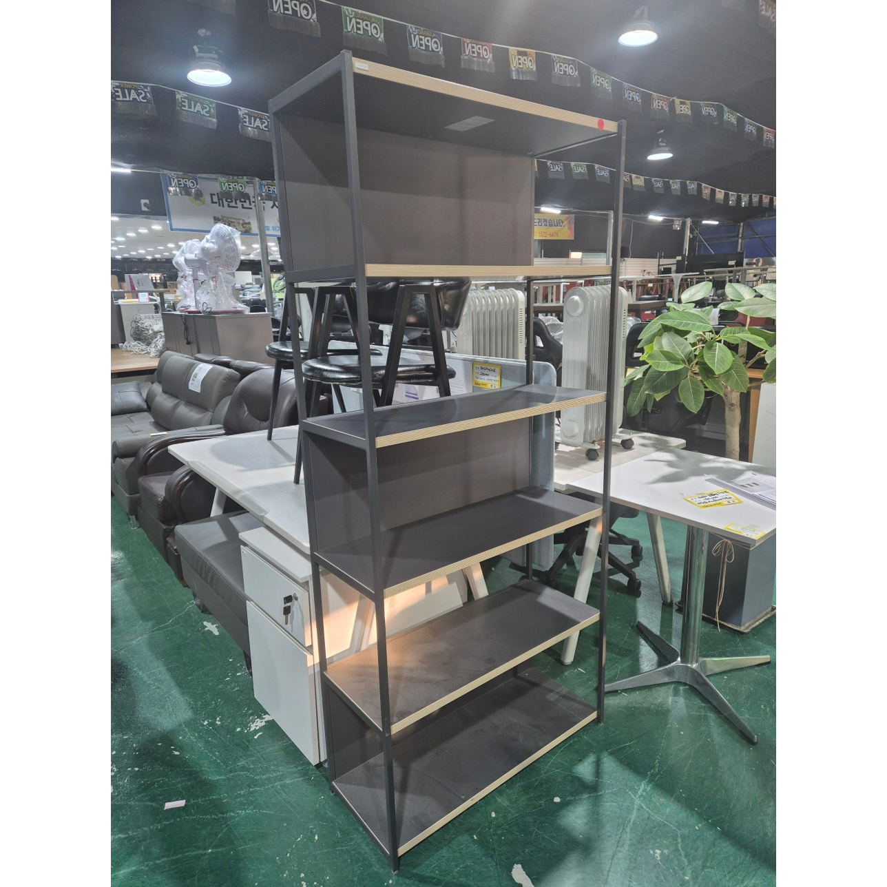 [데스커] 5단 오픈책장 / 800 * 320 * 1800