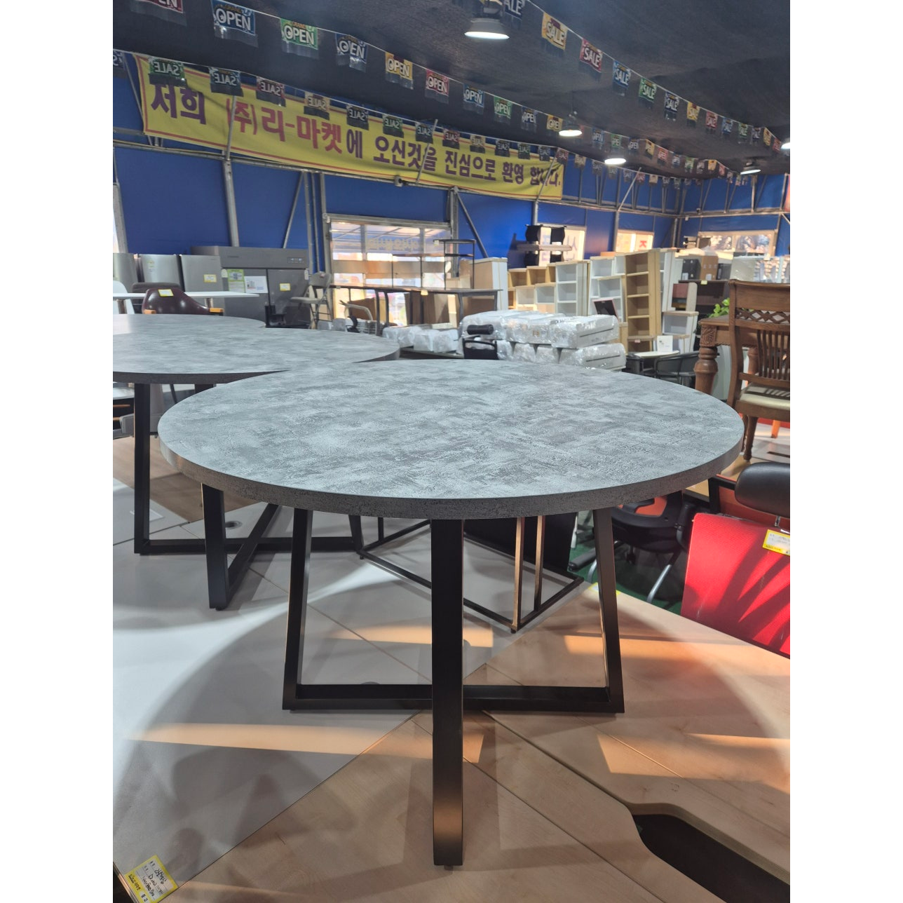 사무용 원형테이블 모음