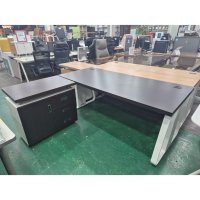 중역책상 / 사이드서랍장포함/1800*800 (마지막 재고)