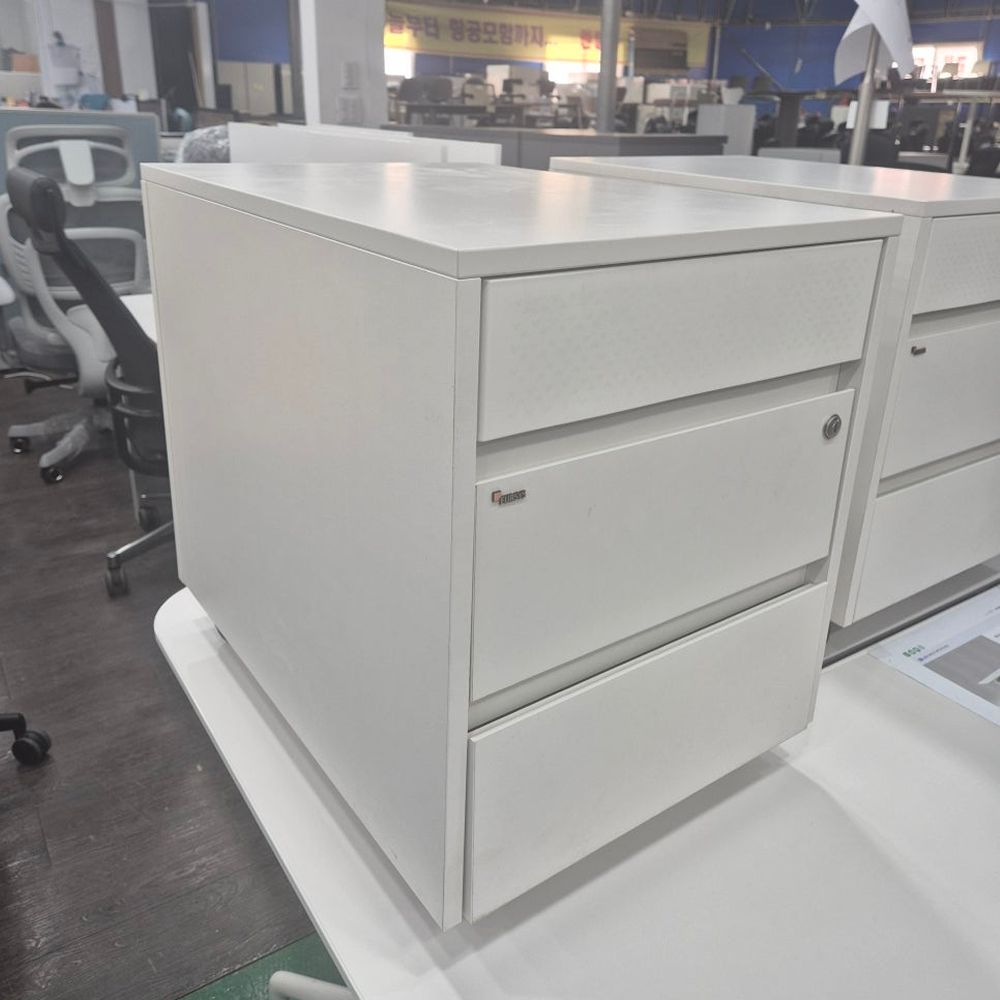 [퍼시스] 3단 이동서랍 / 화이트