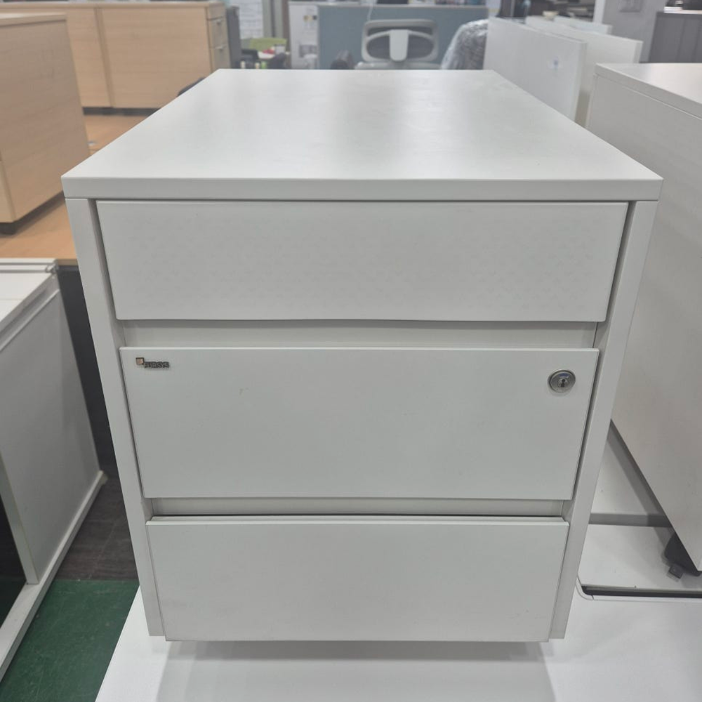 [퍼시스] 3단 이동서랍 / 화이트